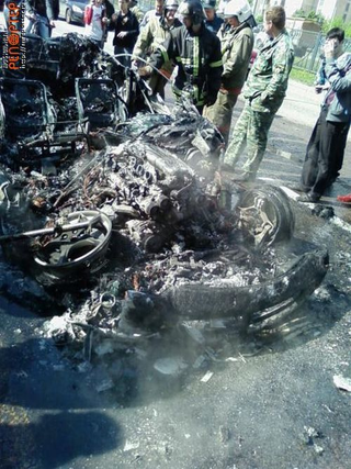 Illustration for article titled In Soviet Russia, Half-Hour-Old Ferrari Fires You!